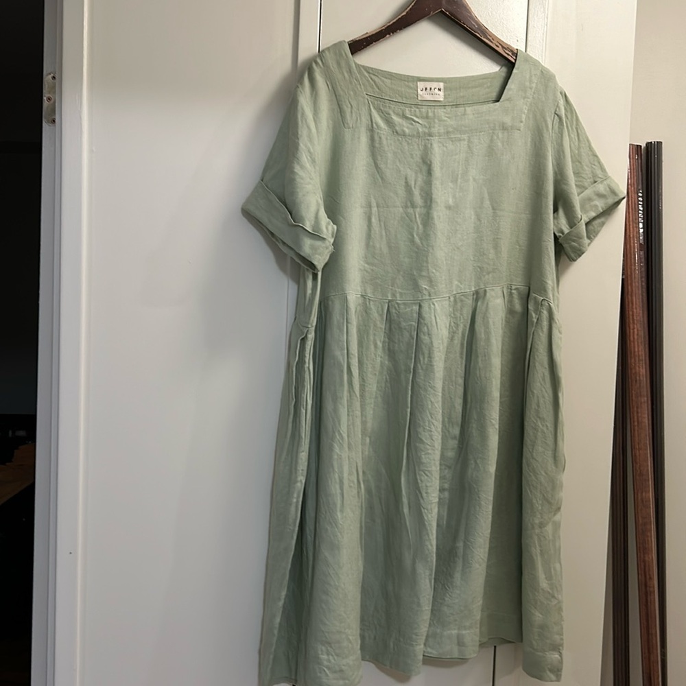 ARKET Women's Green Dress